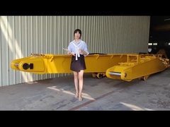 Braço de demolição de três secções