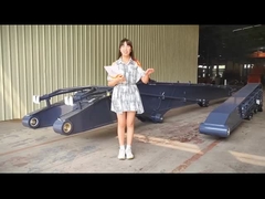 braço da condução de pilha da máquina escavadora