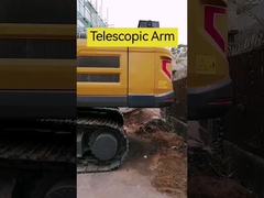 Excavadora braço telescópico excavadora braço de longo alcance 25m 30m excavadora braço longo