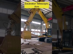 Excavadora telescópica de braço longo 25m