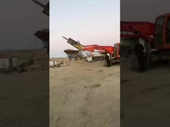 Excavadora de túnel braço com quebra-cabeça escavadora curto braço curto boom