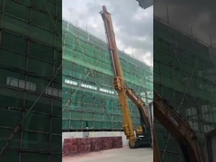 0.4-2.5cbm Excavator Attachment Braço Telescópico Hidráulico Com Agarra Clamshell