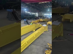 14M 15M Excavadora Telescópica Braço Largo Braço Com Balde Escavação Fundamento Poço