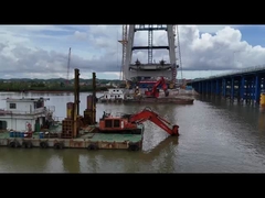 Excavadora Excavadora de braço comprido com telescópio Boom Use BS900E Use Better Welding Dig House Foundation