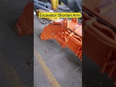 Hitachi 135 Excavador Curto Braço Curto Boom para Excavadores Braço telescópico Braço de longo alcance