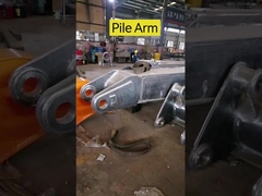 Excavadora de 16m Pile Arm Pile Boom Excavadora de longo alcance Excavadora de braço longo