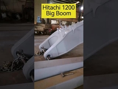 Hitachi 1200 Big Boom Excavador de longa escavadeira de alcance escavadeira longa escavadeira de boom longa braço