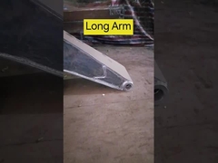 Hitachi Long Reach Boom Excavator para dragagem de água de limpeza