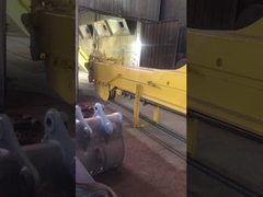 Braço telescópico para escavadeira para agarrar areia solo sedimento cascalho uso BS900E