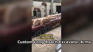 Navio de braço de pilha de escavadeira! Braço longo de escavadeira Braço longo de escavadeira