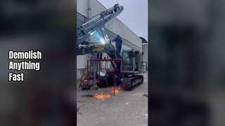 Ferramenta poderosa da demolição do martelo hidráulico resistente para a mini construção das escavadeiras 0.5-10T