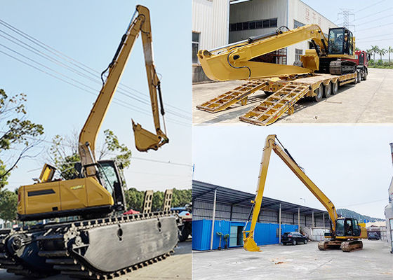 Excavadora de 20 m de comprimento para descarregar areia Fundamento profundo do solo