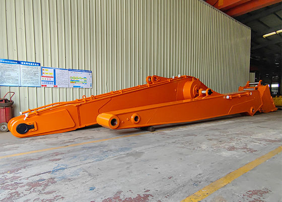 18m Excavadora de longo alcance Boom Equipamento pesado Braço longo para limpeza do leito do rio
