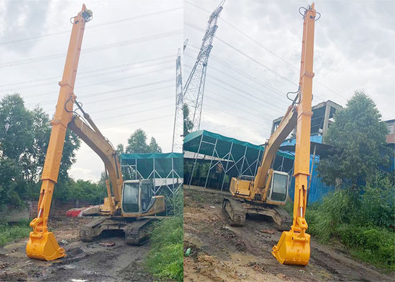 Q690D HG785 Excavadora Telescópica Boom Long Reach Boom Com 16m Profundidade de Escavação