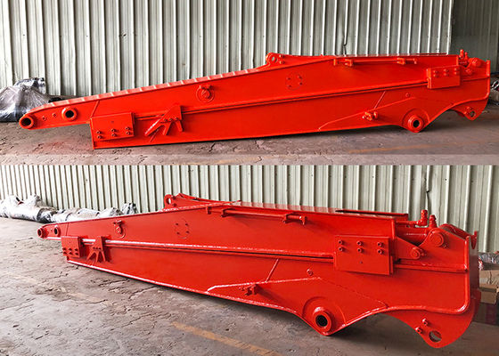 12M 10M Telescópica Excavadora Sliding Boom Brace, Q355B Excavator anexos