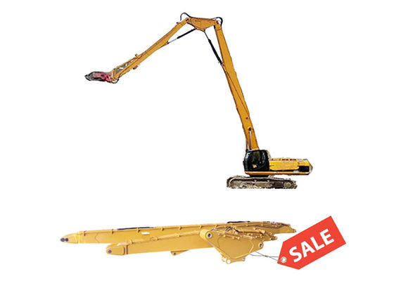 Q355B Q690D Demolição Boom de longo alcance 20m 30m para escavadeira de alto alcance
