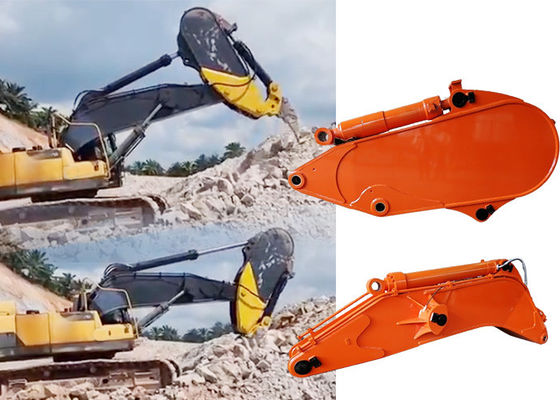 Excavadora de alta eficácia Excavadora de rocha Braço de arranque Amarelo Vermelho Cor