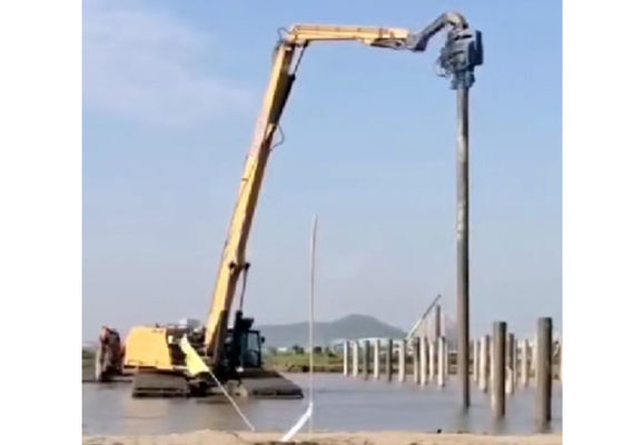 19m Pile elevação altura escavadeira pilha braço de condução / escavadeira monte pilha motorista boom