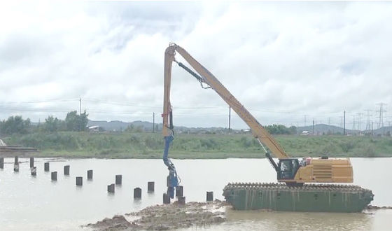 30ton-38ton Excavator pilha de condução braço pilha motorista fixação para empilhar mais alto