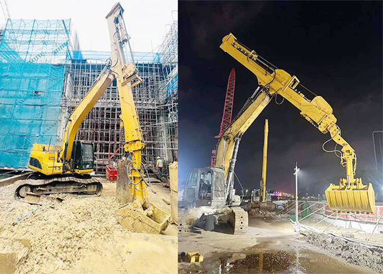 25m BS900E Excavadora hidráulica braço de mergulho braço estendível para cavar poço profundo