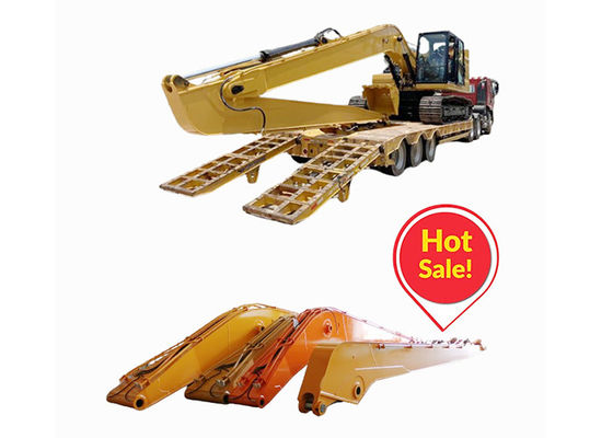 Crescimento longo do alcance do braço longo do braço longo da máquina escavadora Boom For Heavy Duty Excavator Projects do OEM 55 Ton Long Reach