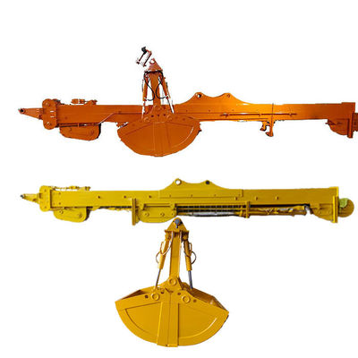 3 Secções Excavador Telescópico Boom Dipper Braço Com 0.4cbm Para 2.5cbm Balde