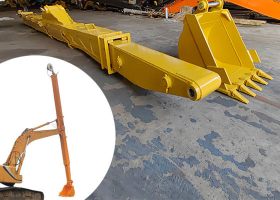 14M 15M Excavadora Long Reach Boom, Clamshell Braço Telescópico Estrutura robusta