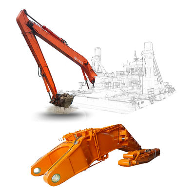 Braço de extensão de bala de longo alcance de escavadeira personalizada para projetos de alto alcance ZX1200