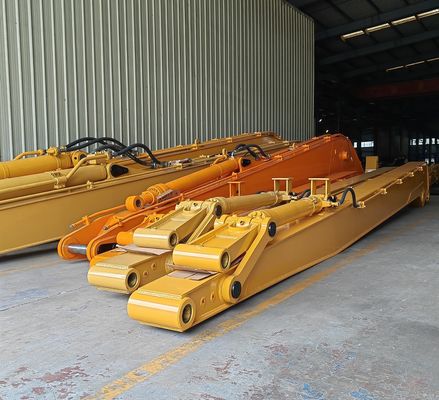 Acessórios de escavadeira personalizados Boom de longo alcance para escavadeira de 6 a 50 toneladas