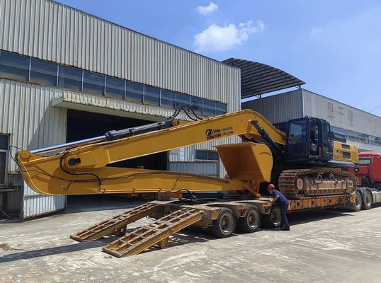 Excavadora de cor personalizada de longo alcance 24m para dragagem ou escavação de areia