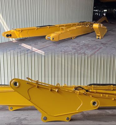 Desmontagem de escavadeira de cores personalizadas braço longo com quebra-corte hidráulico