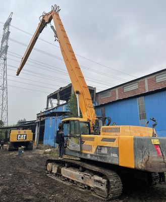 3 peças Excavadora de trabalho pesado braço Equipamento de demolição de alto alcance