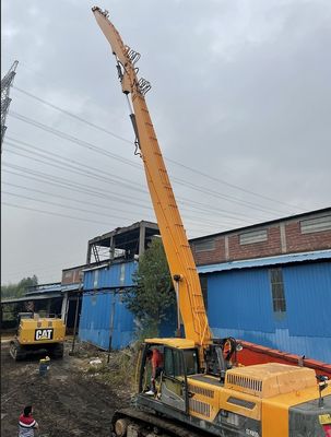 3 peças Excavadora de trabalho pesado braço Equipamento de demolição de alto alcance