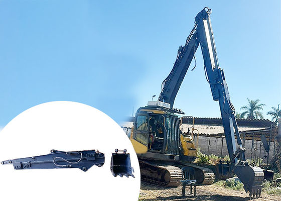 8m 10m 12m Excavadora Sliding Boom Braço Escavação Fundação Braço Longo