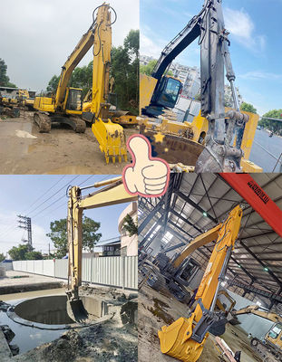 8m 10m 12m Excavadora Sliding Boom Braço Escavação Fundação Braço Longo