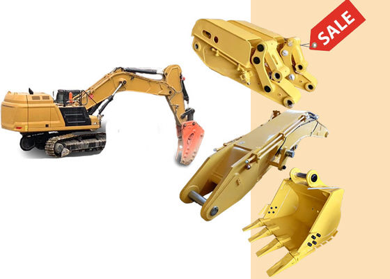 Equipamento de construção Excavadora de túnel braço de curto alcance Boom com balde / interruptor