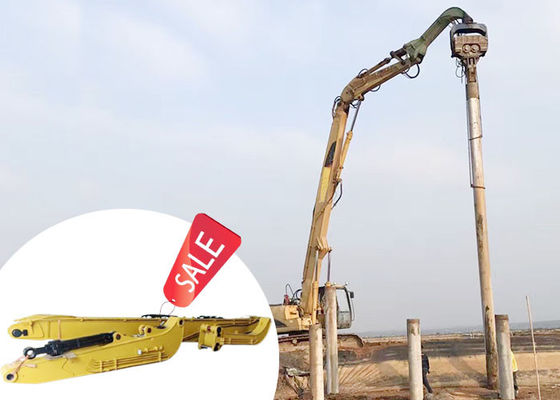 Braço de estaca para escavadeira personalizado de 20 a 55 toneladas, 11m 12m