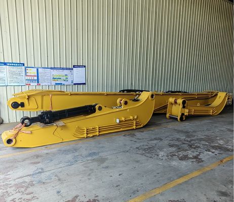 Cheap 45-70 Ton Excavator Pile Driving Boom Machinery for 18M Sheet Pile Vibro Hammer Optional CAT349 CAT350 CAT352 CAT365