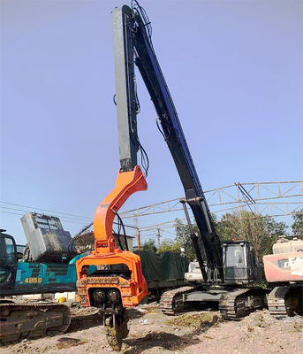 Excavadora hidráulica personalizada, braço de condução, base de perfuração de longo alcance
