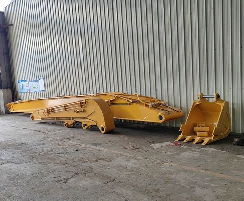 Excavadora de longo alcance Vibração de pilhas braço de condução para soluções de construção de pilhas