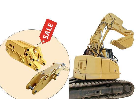 Equipamento de construção Excavadora de túnel braço de curto alcance Boom com balde / interruptor