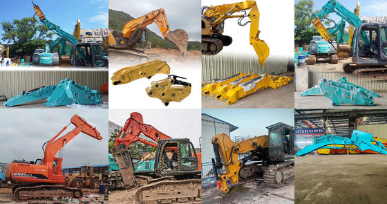 Excavadora leve Boom de túnel de braço curto Multipurpose para fácil manuseio