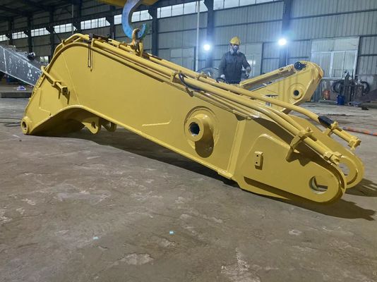 Braço de túnel personalizável para escavadeira, escavadeira, em áreas apertadas