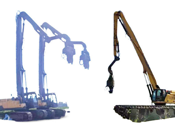 24M Alta altura de pilha Excavadora de pilha braço de longo alcance para gato Hitachi Komatsu