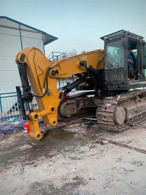 Mini-excavadora de túnel de braço de arremesso ajustável para excavadora de túnel