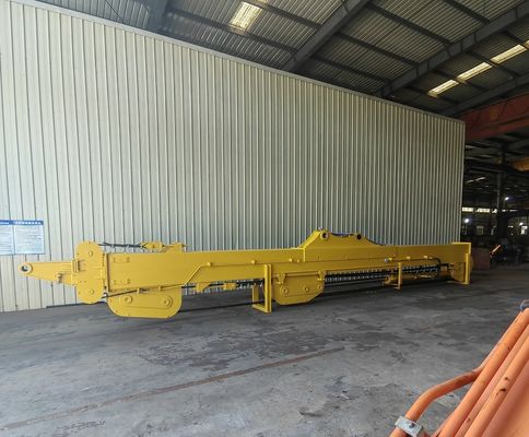 Braço de escavadeira telescópica ajustável Função flexível