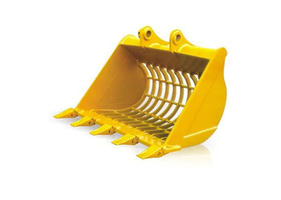 Q355B Excavadora Esqueleto Balde Sieve Balde Rotativo Alto Eficiência