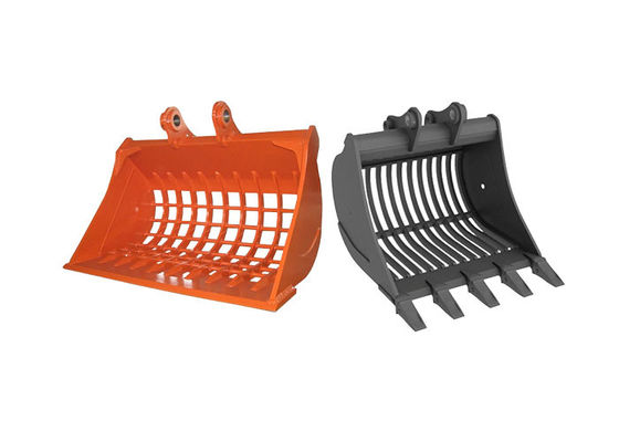 5tone-65tone Excavator Sieve Bucket For Cat Hitachi Komatsu Construção