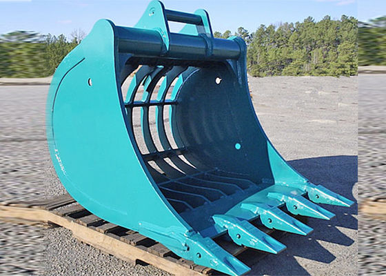 Q355B Excavadora Esqueleto Balde Sieve Balde Rotativo Alto Eficiência