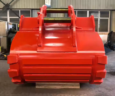 ODM OEM Heavy Duty 1 Cbm Rock Bucket para Máquinas de Construção Excavadora de Escavação Compatível com CAT320 PC200 ZX200